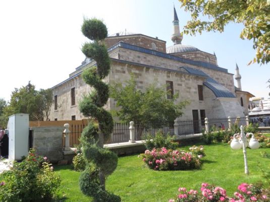 The tomb and shrine of Mevlana.